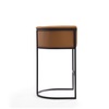 Manhattan Comfort Cosmopolitan Barstool in Camel and Black (Set of 3) 3-BS015-CL